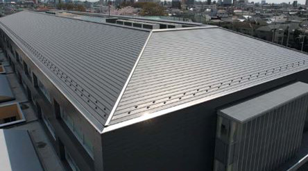 Horizontal Metallic Roofing