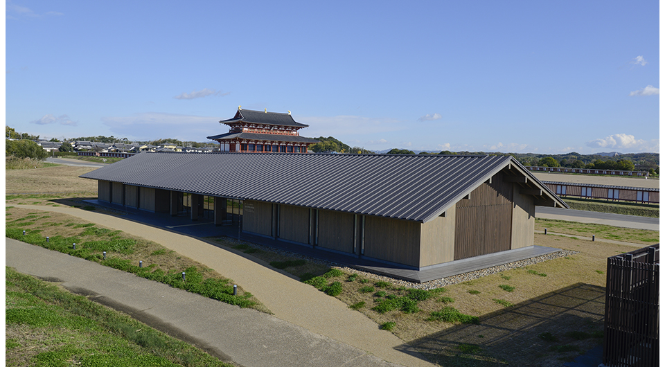 第一次大極殿院復原事業情報館（平城宮跡）