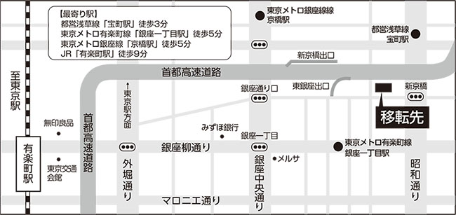 東京支店地図